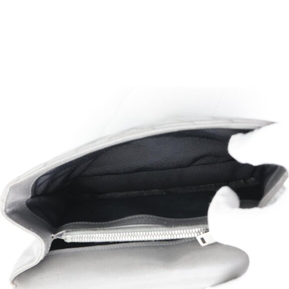 Yves Saint Laurent Monogram College Matelasse Chevron Leather Chain Shoulder Bag - Picture 11 of 13